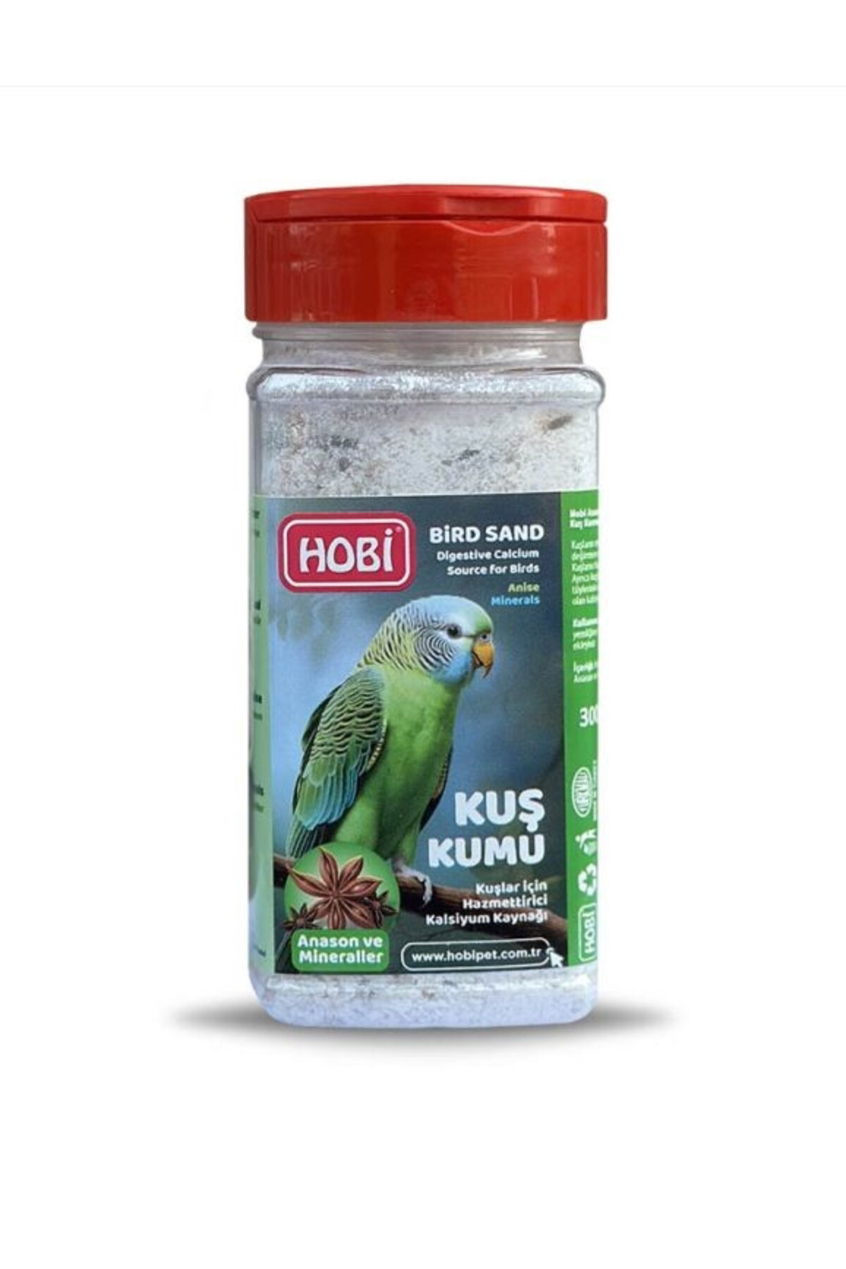 Hobi Hobi Minarelli Beyaz Kuş Kumu 300 Gr