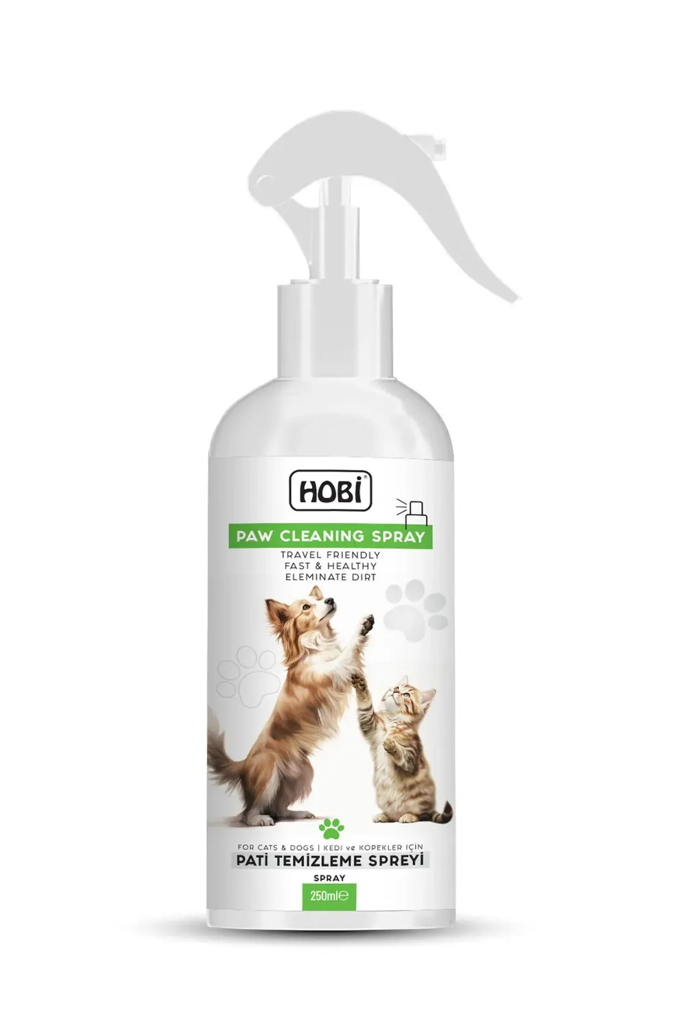 Hobi Paw Cleaning Sprey - Pati Temizleme Spreyi | 250ml | Hijyeni