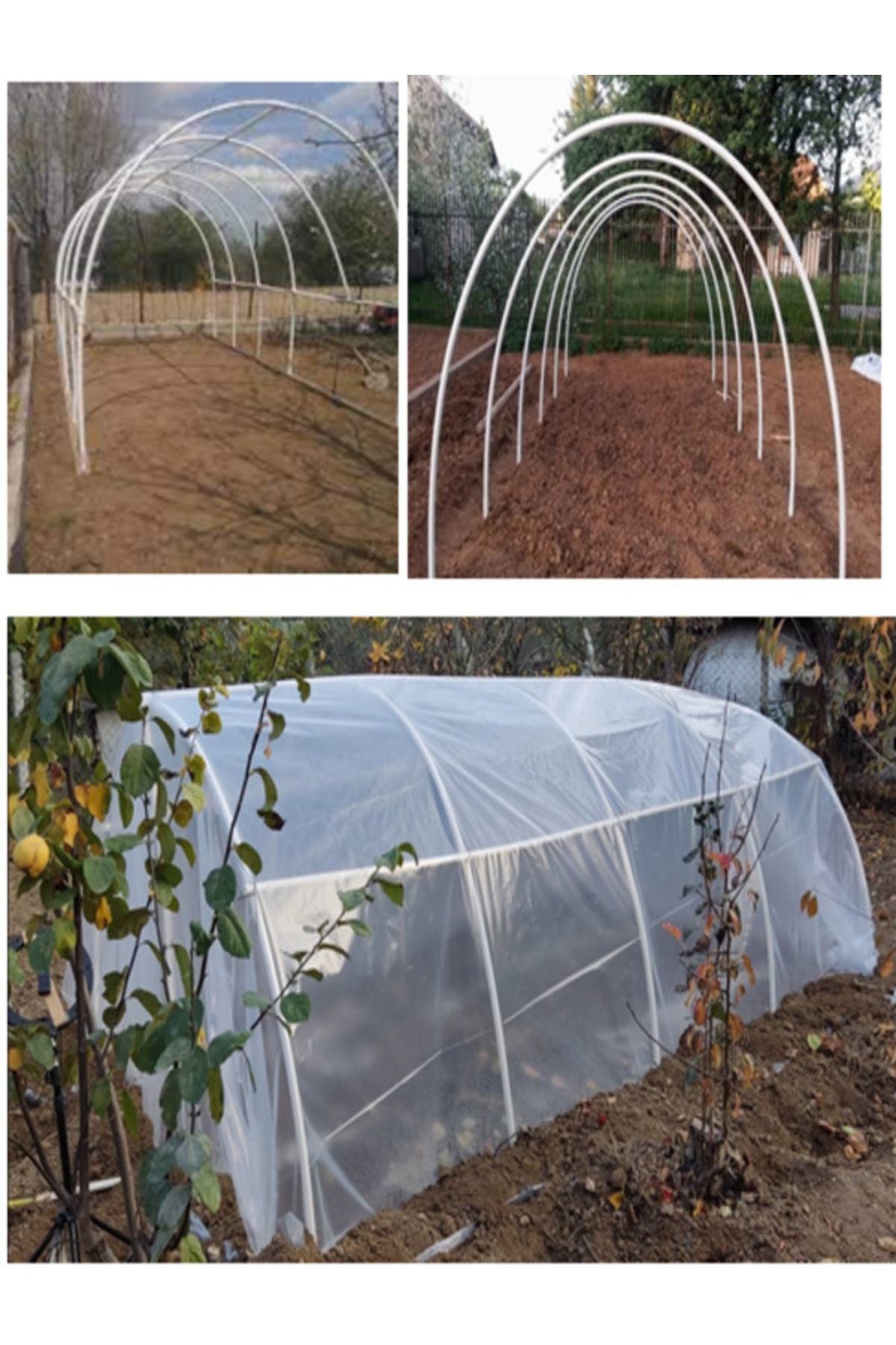 Tarımsal Ve Hayvansal Ürünler Hobi Serası  10 M2 Taşınabilir Sera
