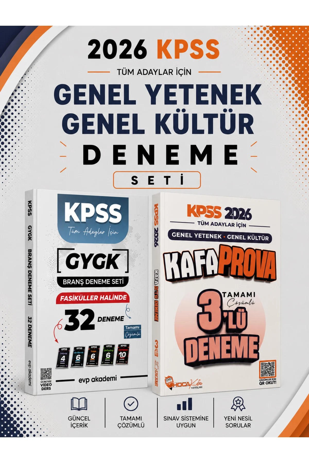 Hoca Kafası 2026 KPSS GKGY Kafa Prova 3 Deneme & KPSS Tüm Dersler 32 Deneme Seti