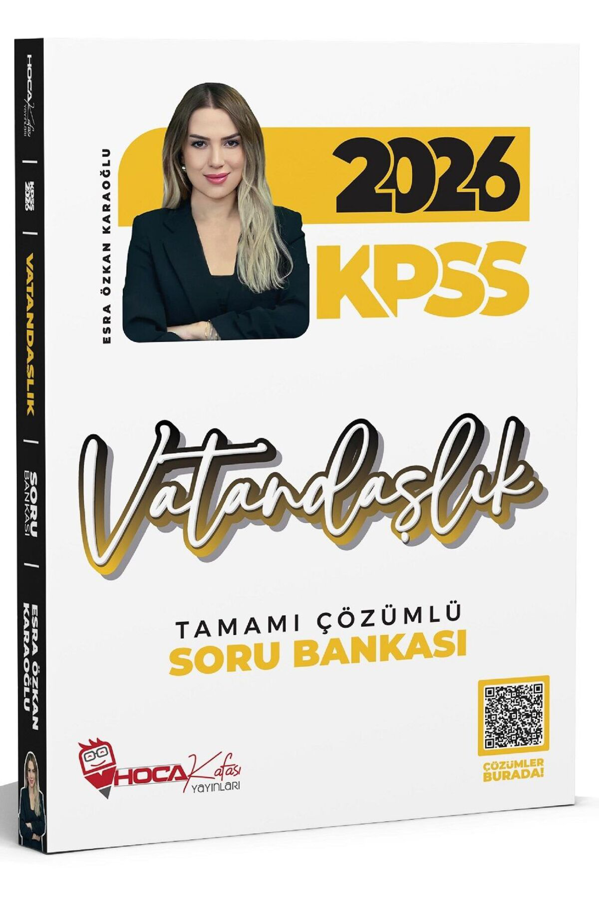 Hoca Kafası 2026 KPSS Vatandaşlık Soru Bankası Çözümlü - Esra Özk