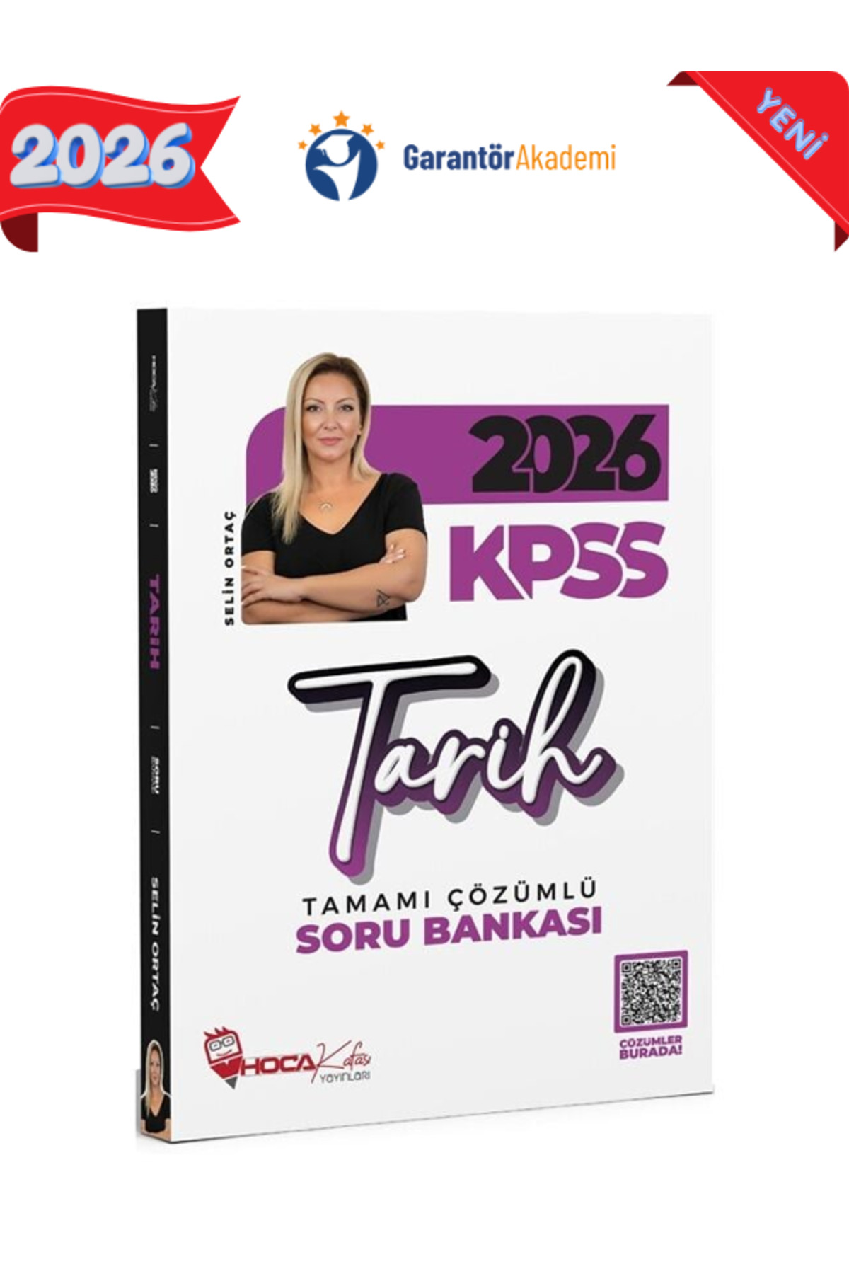 Hoca Kafası 2026 Bas. KPSS Tarih Soru Bankası Çözümlü