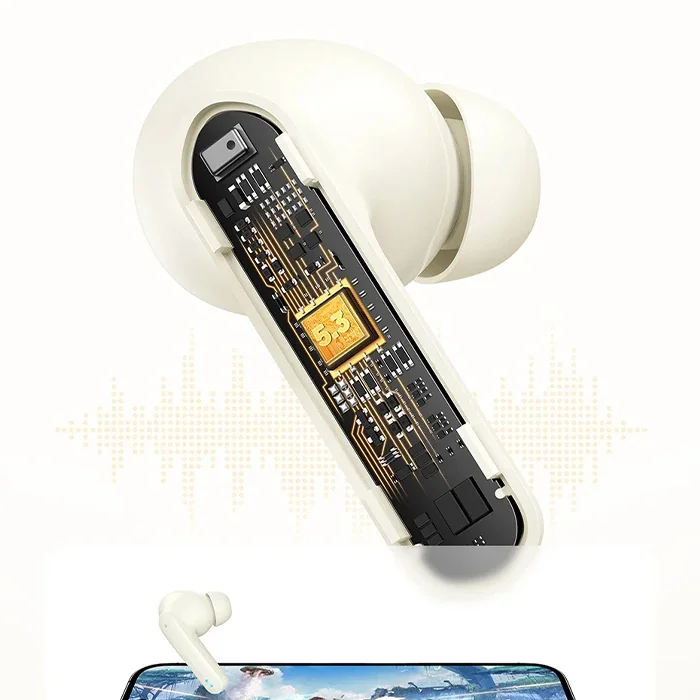 HOCO EQ6 Göstergeli TWS Bluetooth 5.3 Kablosuz Stereo Kulakiçi Kulaklık-1852