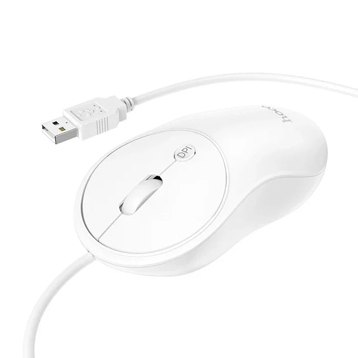 HOCO GM13 Bussines 1600DPI 4D Yüksek Hassasiyet Kablolu Optik Mouse-1852
