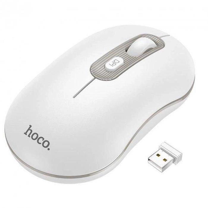 Hoco  Gm21 Platinium 1600Dpi 2.4G Bluetooth Kablosuz Optik Mouse B