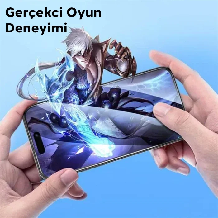 HOCO Guardian Shield Series iPhone 15 Plus HD Tempered Kırılmaz Cam Ekran Koruyucu 10 Adet Set-1852