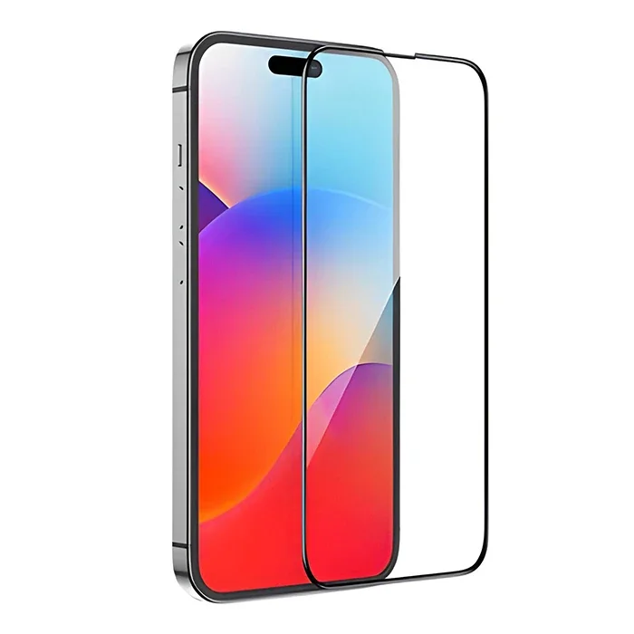 HOCO Guardian Shield Series iPhone 15 Plus HD Tempered Kırılmaz Cam Ekran Koruyucu 10 Adet Set-1852