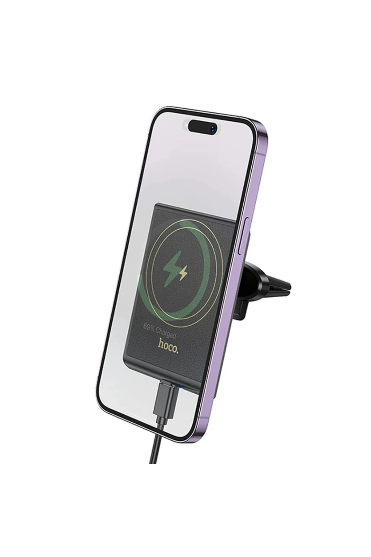 Hoco HW19 Klima Havalandırma Bölmesi Wireless Kablosuz Hızlı Şarj Araç Telefon Tutucu-(5775) Hoco HW19 Klima Havalandırma Bölmesi Wireless Kablosuz Hızlı Şarj Araç Telefon Tutucu-(5775)