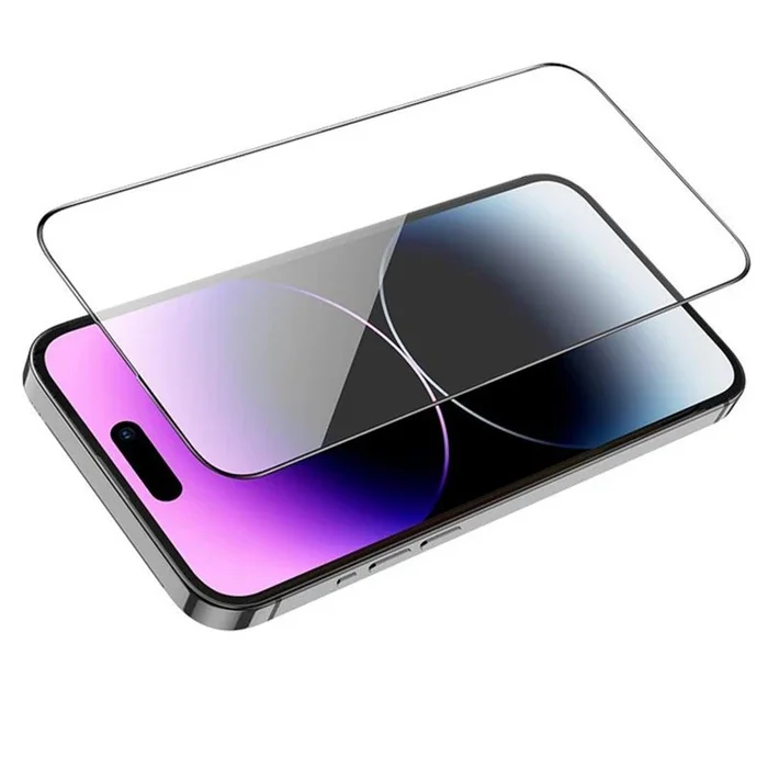 HOCO iPhone 15 Pro Max Full Screen HD Tempered Kırılmaz Cam Ekran Koruyucu-1852