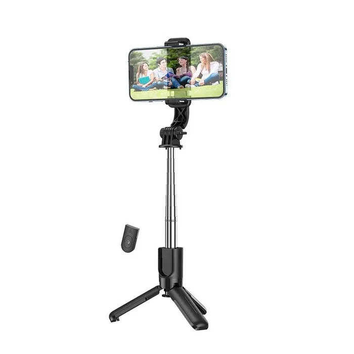 HOCO K17 Bluetooth Uzaktan Kontrol Selfie Çubuğu Tripod Mini Canlı Yayın Standı-1852