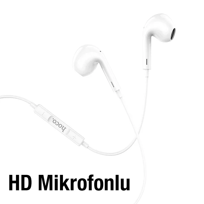 HOCO M1 Max iPhone Lightning Kulakiçi Mikrofonlu Kablolu Kulaklık-1852