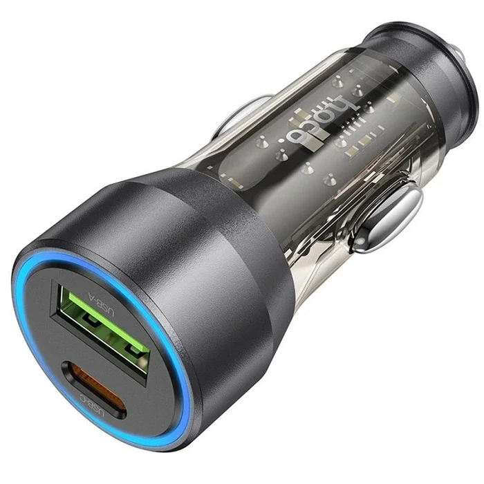 HOCO NZ12A Action PD43W USB + Type-C Hızlı Şarj Araç Çakmaklı Şarj Aleti-1852 HOCO NZ12A Action PD43W USB + Type-C Hızlı Şarj Araç Çakmaklı Şarj Aleti-1852