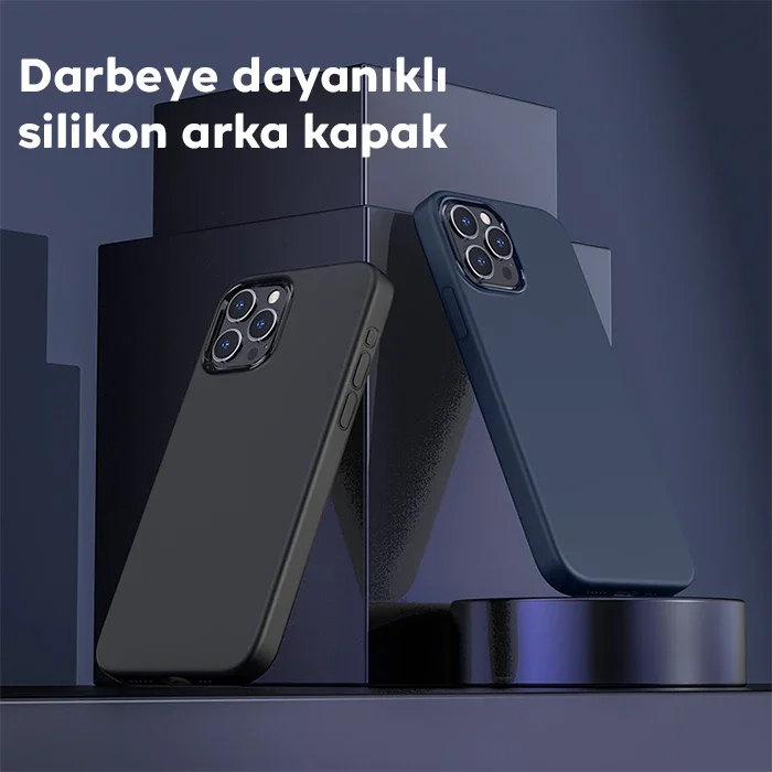 HOCO Pure Series iPhone 15 Pro Manyetik Silikon Kılıf-1852