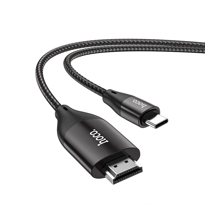 HOCO UA16 Type-C to HDMI 4K 30hz Ses ve Görüntü Aktarma Kablosu-1852 HOCO UA16 Type-C to HDMI 4K 30hz Ses ve Görüntü Aktarma Kablosu-1852