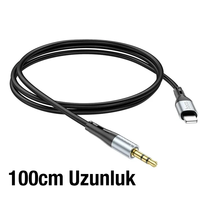 HOCO UPA22 iPhone Lightning to 3.5mm AUX Ses Aktarım Kablosu-1852
