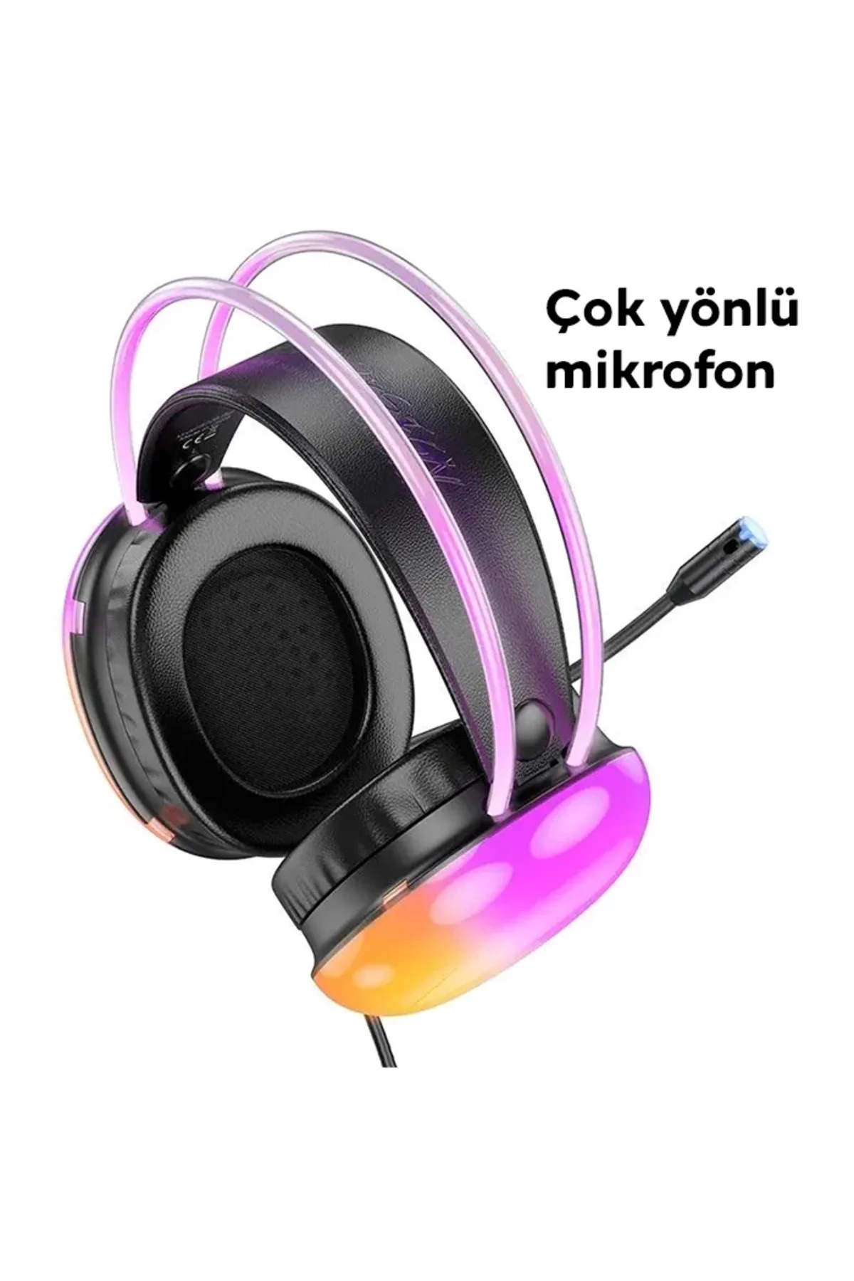 Hoco W109 Rich Usb7.1 Kulaküstü Kulaklık-1852
