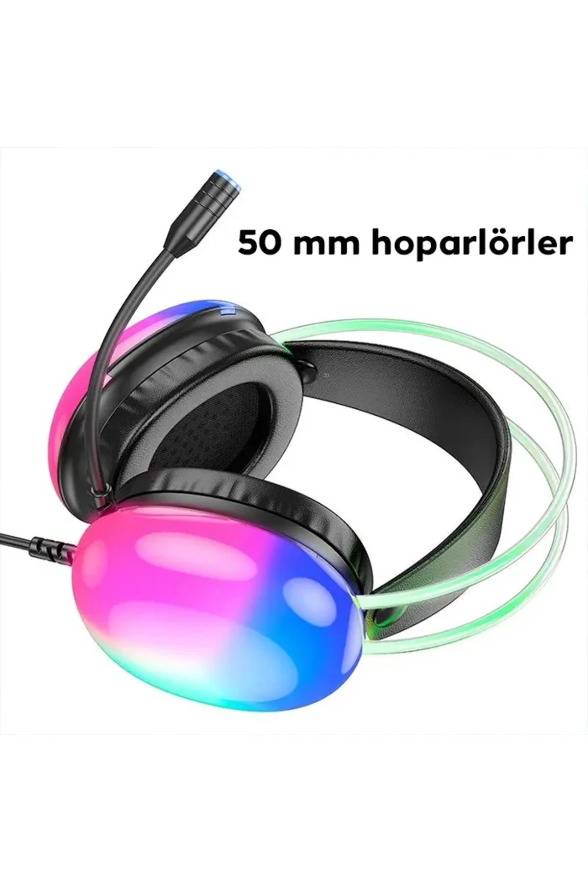 Hoco W109 Rich Usb7.1 Kulaküstü Kulaklık-1852