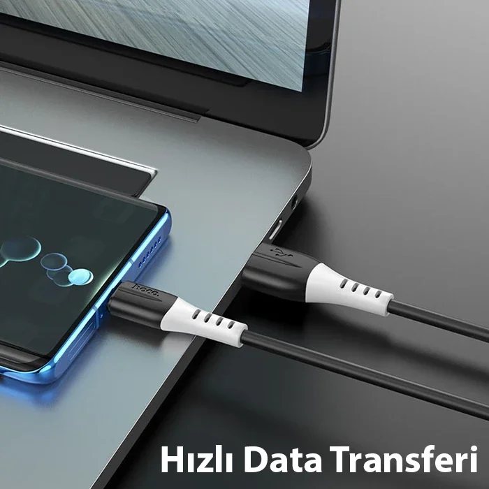 HOCO X82 Type-C to USB 3A Hızlı Silikon Data ve Şarj Kablosu-1852 HOCO X82 Type-C to USB 3A Hızlı Silikon Data ve Şarj Kablosu-1852