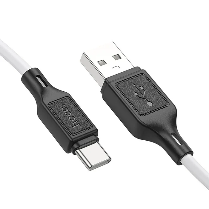 HOCO X90 USB to Type-C 3A Silikon Hızlı Şarj ve Data Kablosu-1852 HOCO X90 USB to Type-C 3A Silikon Hızlı Şarj ve Data Kablosu-1852