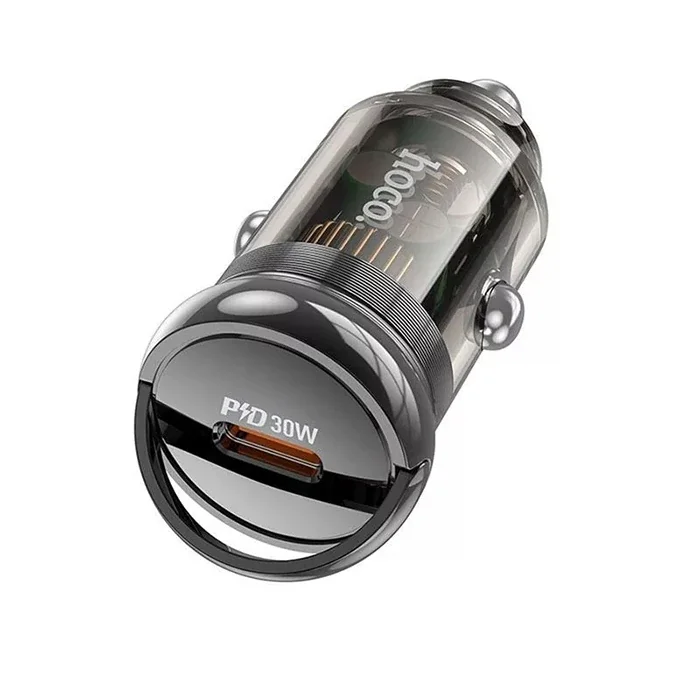 HOCO Z53 Sight Single PD30W Type-C Girişli Araç Çakmaklık Hızlı Şarj Aleti-1852