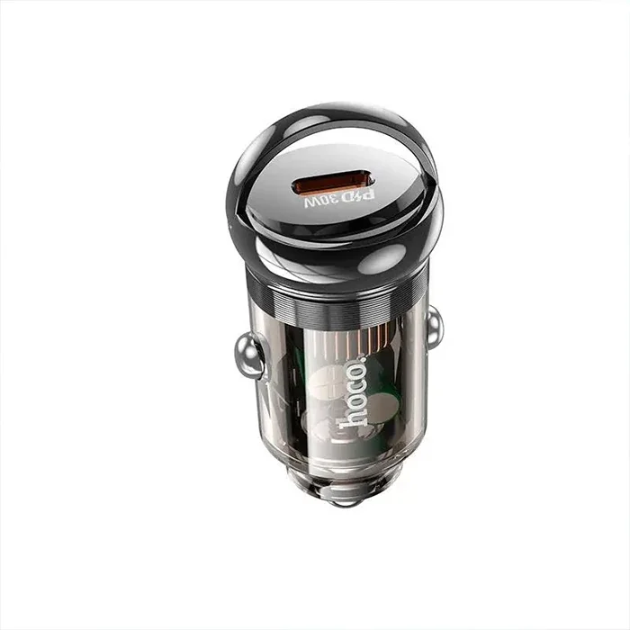 HOCO Z53 Sight Single PD30W Type-C Girişli Araç Çakmaklık Hızlı Şarj Aleti-1852