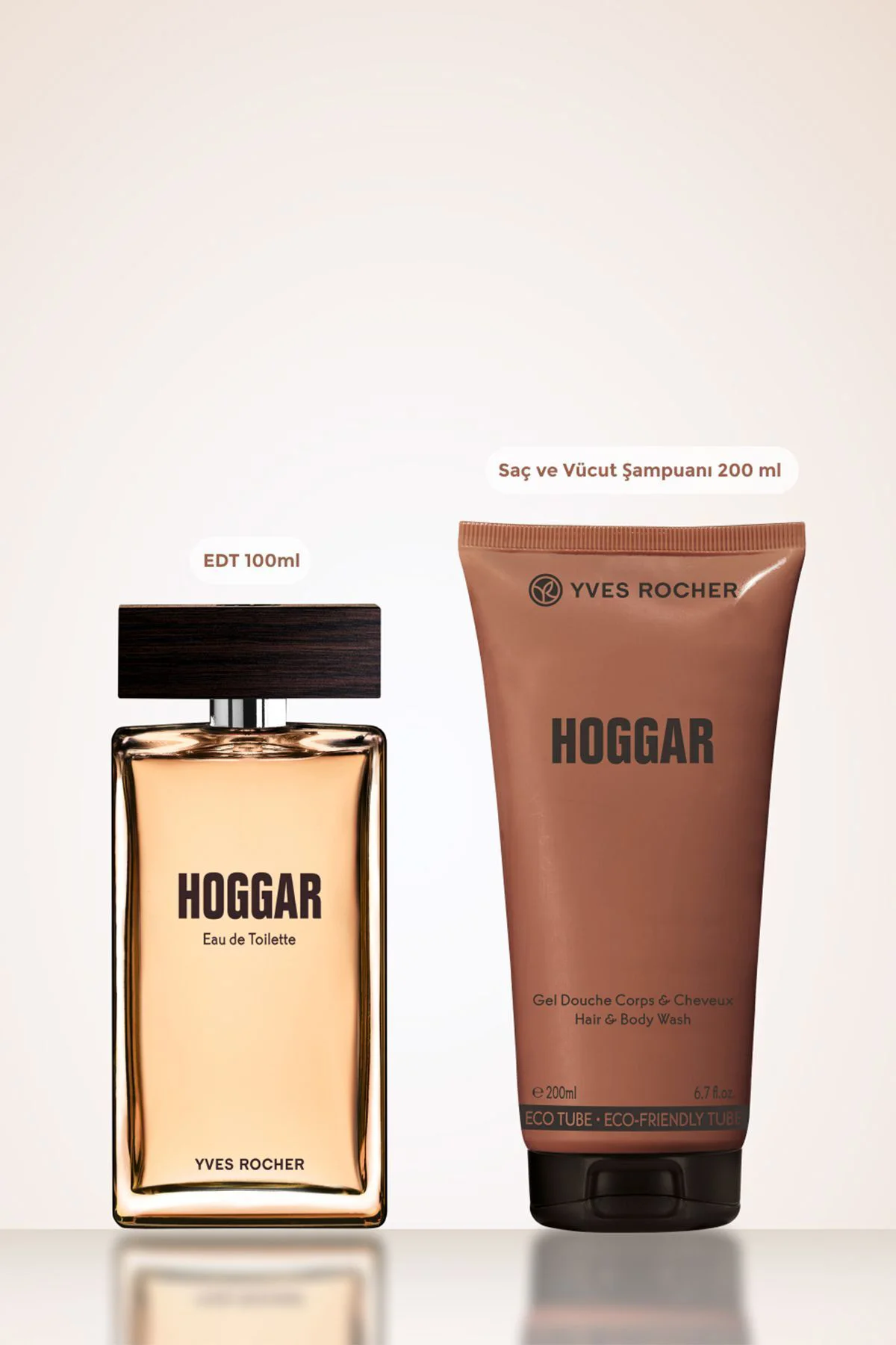 Hoggar EDT Parfüm ve Saç Vücut Şampuanı Seti-9916810