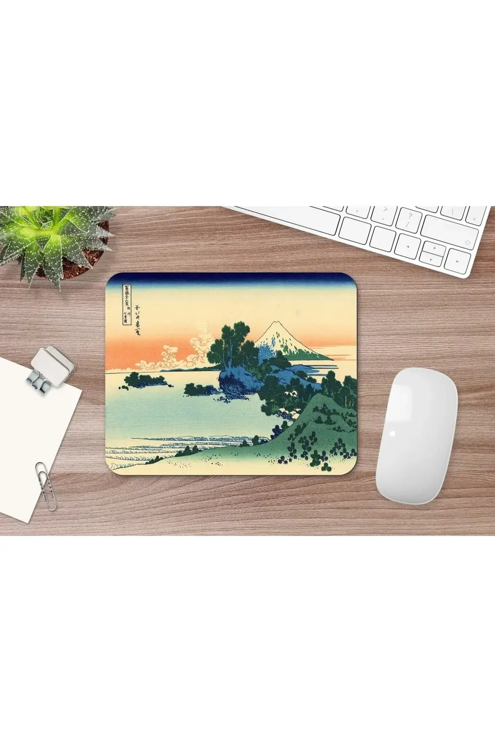 Hokusai Shichiri Beach In Sagami Province 17 X 21 Cm Mouse Pad