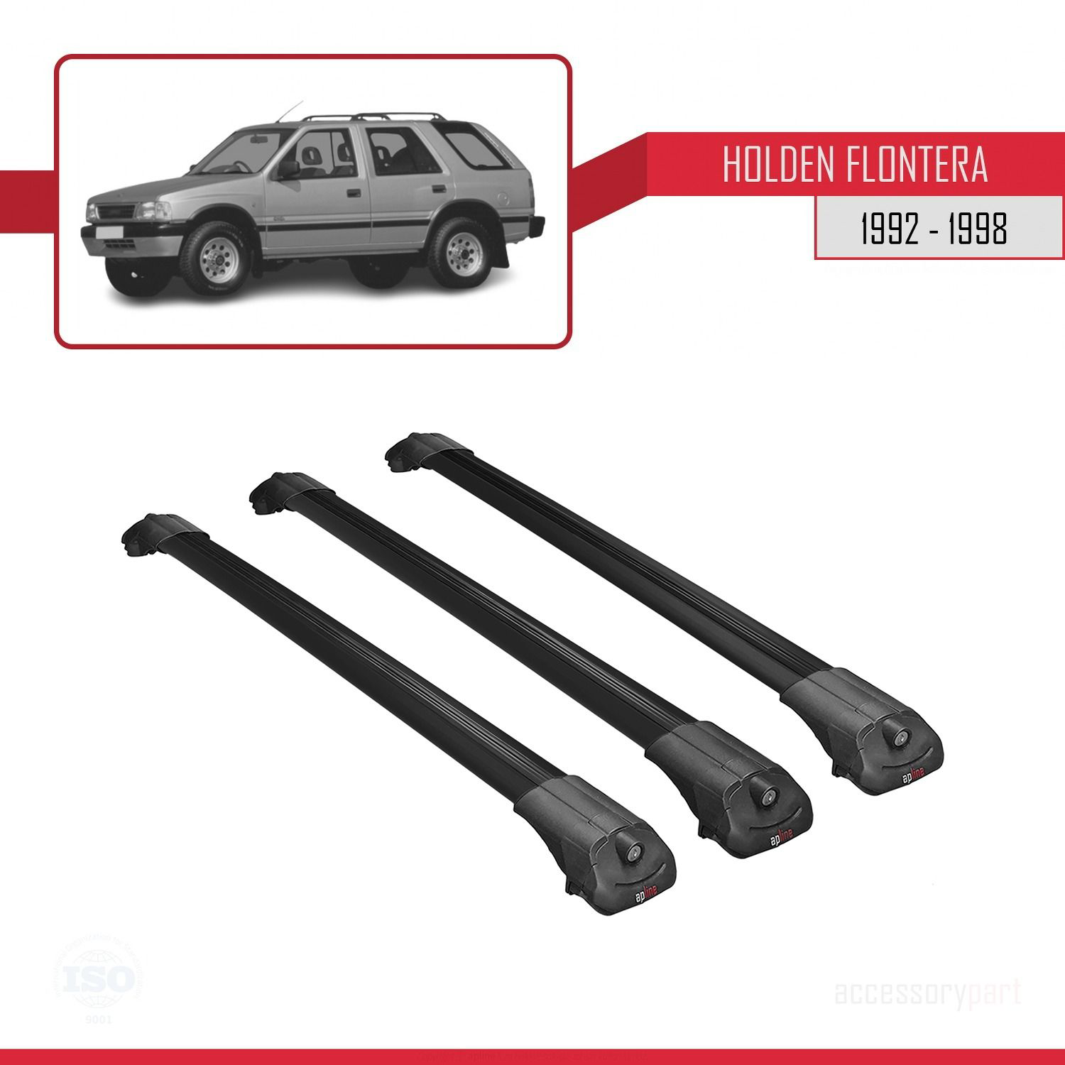 Holden Frontera 1992-1998 Arası ile uyumlu ACE-1 Ara Atkı Tavan B