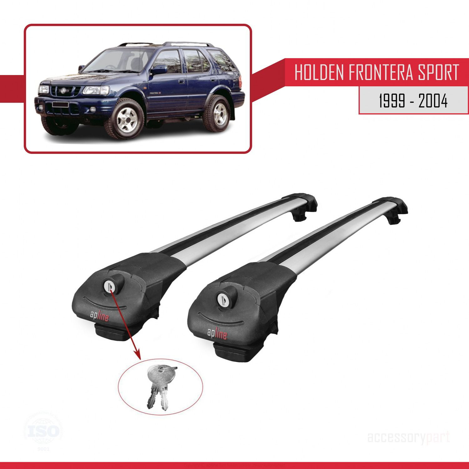 Holden Frontera Sport 1999-2004 Arası ile uyumlu ACE-1 Ara Atkı T