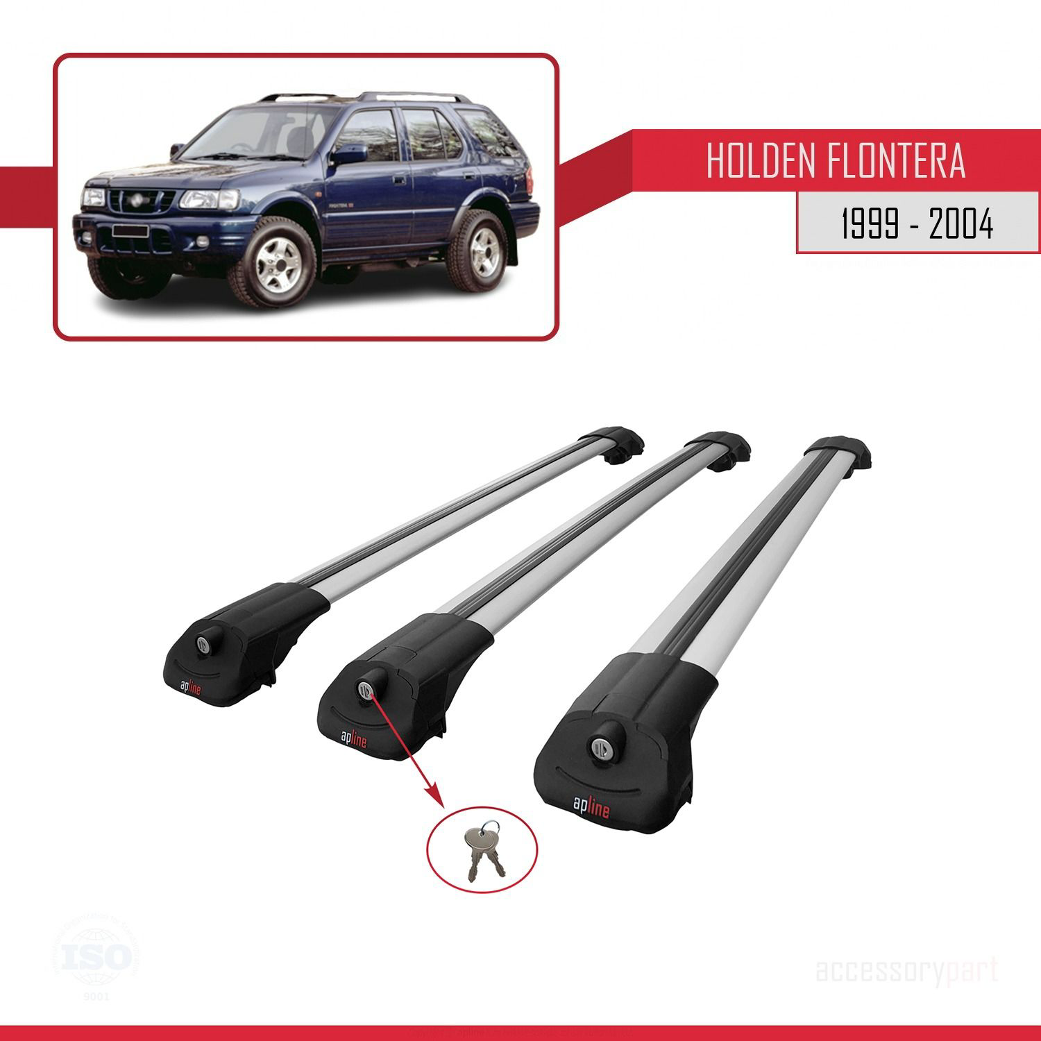 Holden Frontera 1999-2004 Arası ile uyumlu ACE-1 Ara Atkı Tavan B