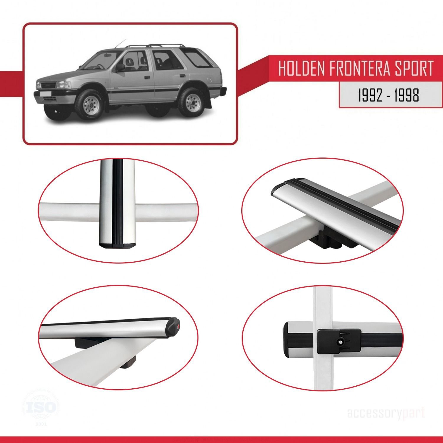 Holden Frontera Sport 1992-1998 Arası ile uyumlu Basic Model Ara 