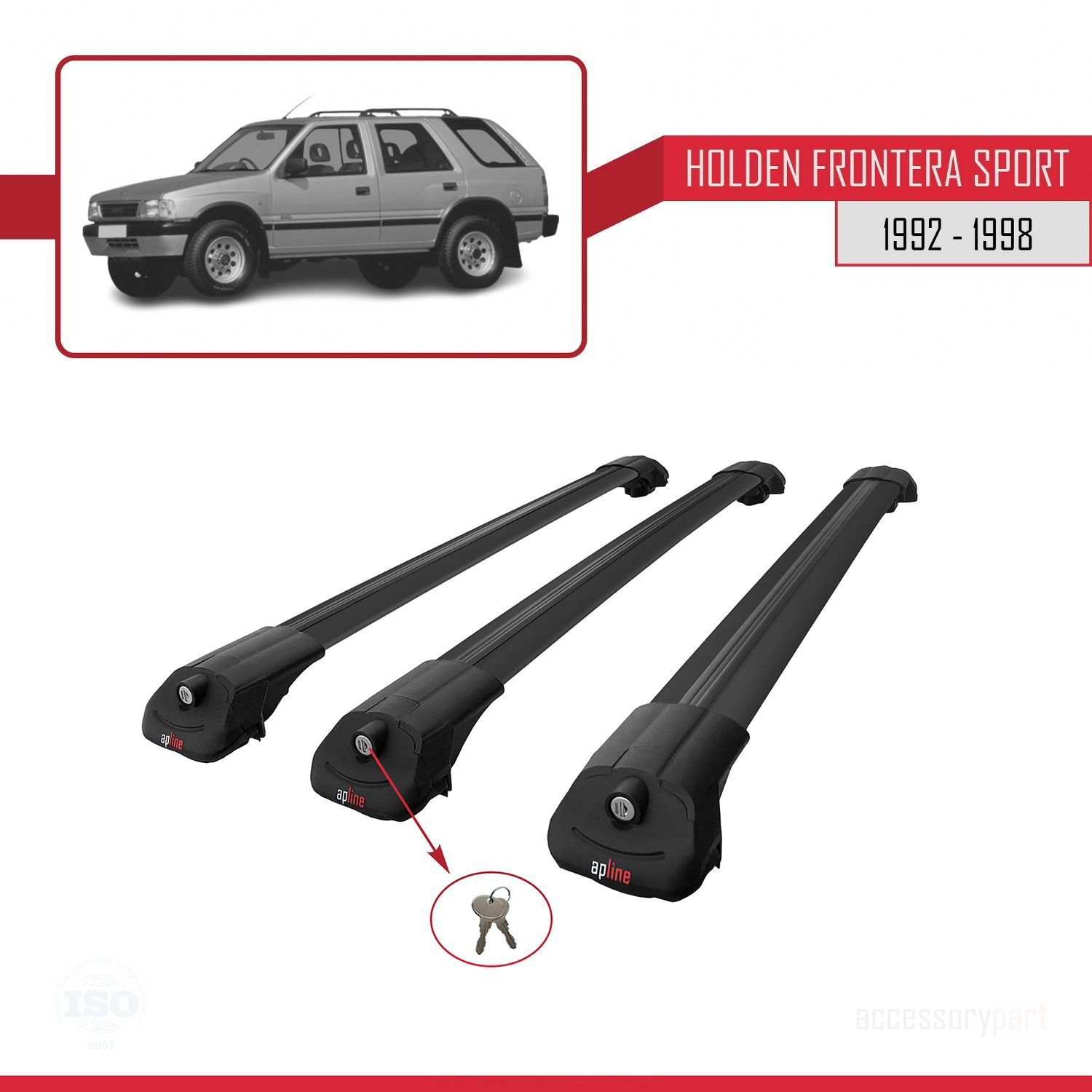 Holden Frontera Sport 1992-1998 Arası ile uyumlu ACE-1 Ara Atkı T