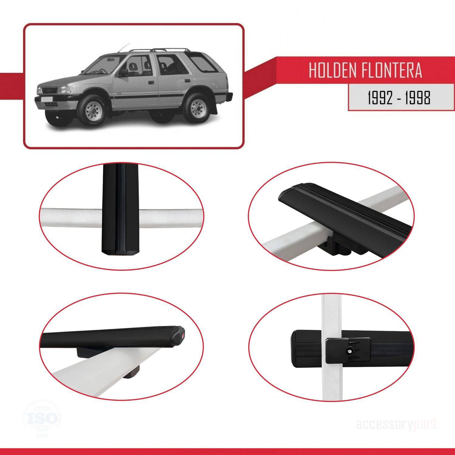 Holden Frontera 1992-1998 Arası ile uyumlu Basic Model Ara Atkı T