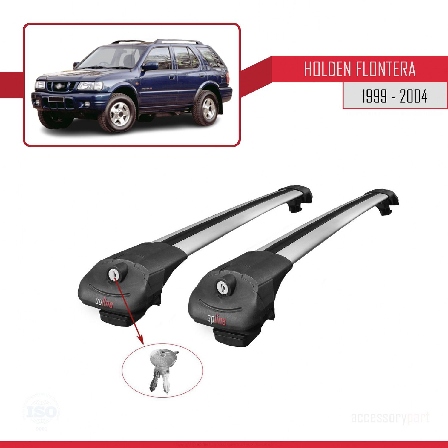 Holden Frontera 1999-2004 Arası ile uyumlu ACE-1 Ara Atkı Tavan B