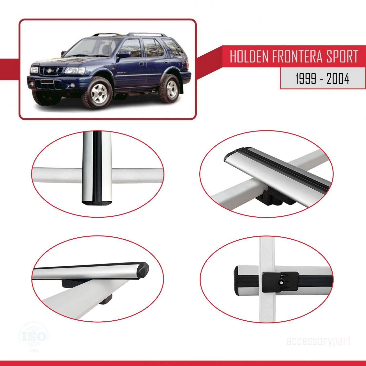 Holden Frontera Sport 1999-2004 Arası ile uyumlu Basic Model Ara 