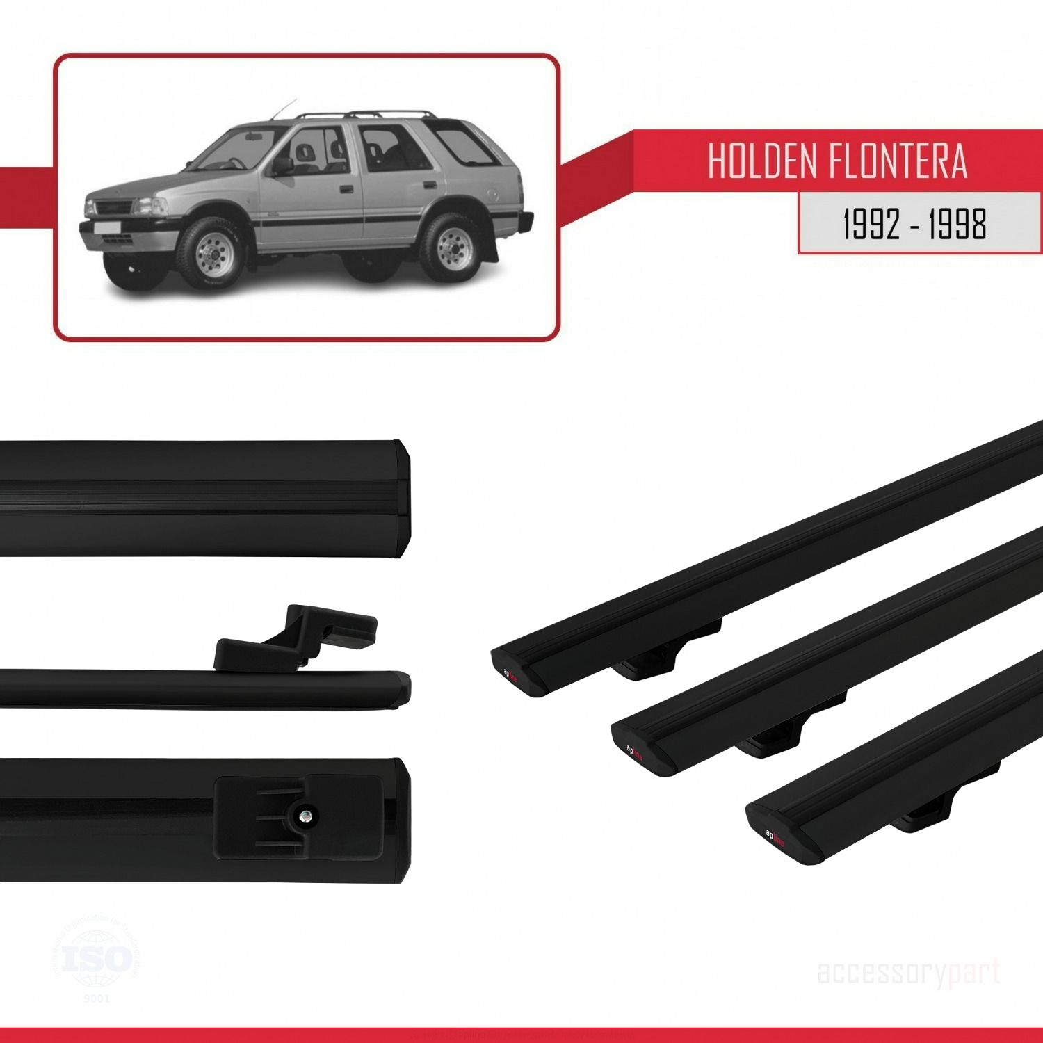 Holden Frontera 1992-1998 Arası ile uyumlu Basic Model Ara Atkı T