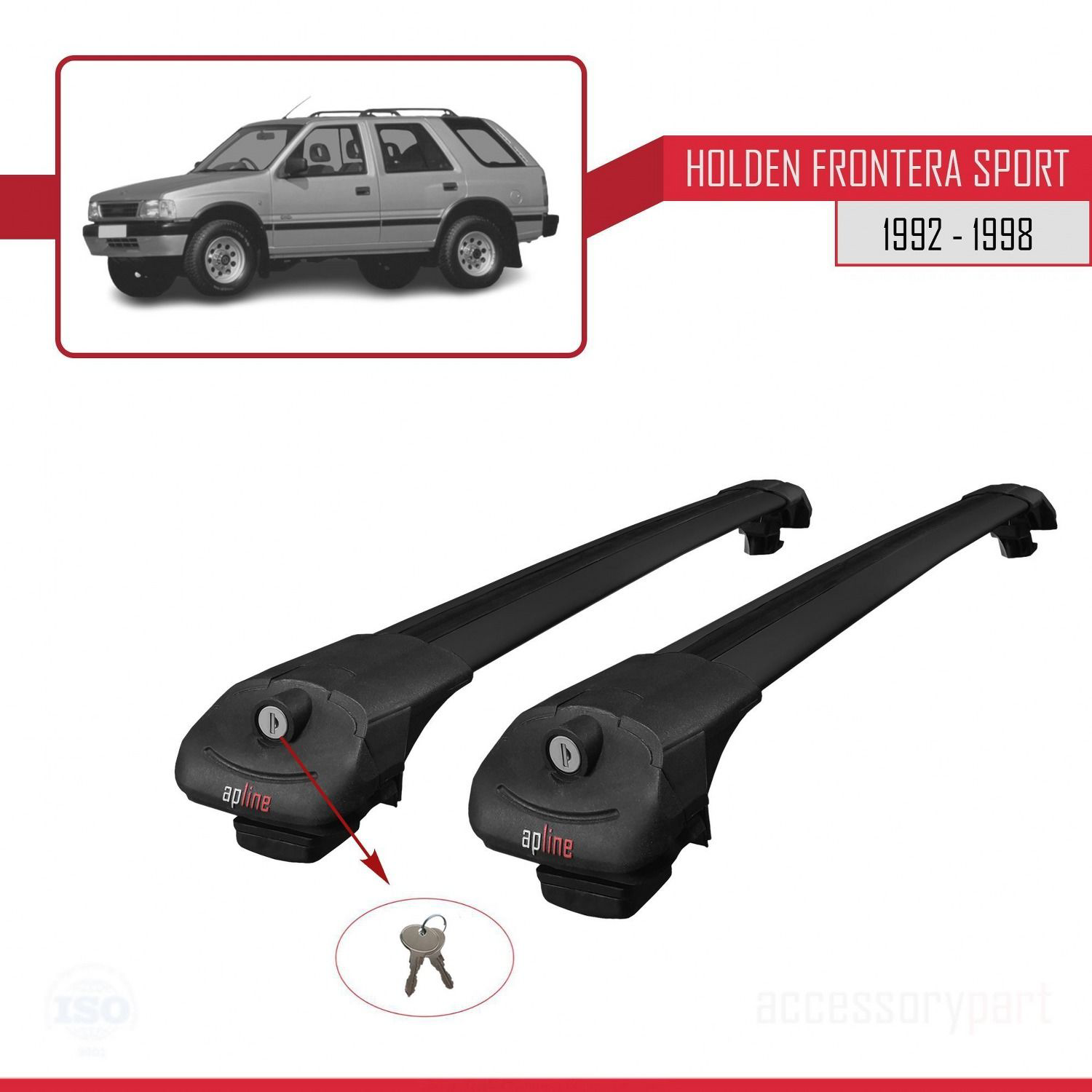 Holden Frontera Sport 1992-1998 Arası ile uyumlu ACE-1 Ara Atkı T