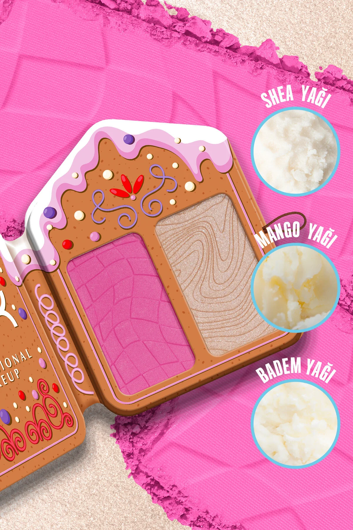 Holiday Özel Koleksiyonu Buttermelt Allık Face Palette – Light Me