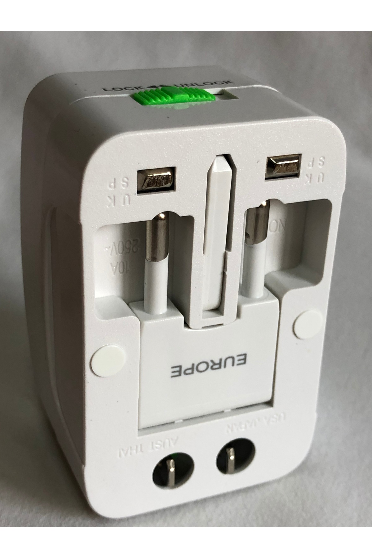 Hollanda Seyahatlerinde Kullanılabilir Universal Fiş Adaptörü – Y