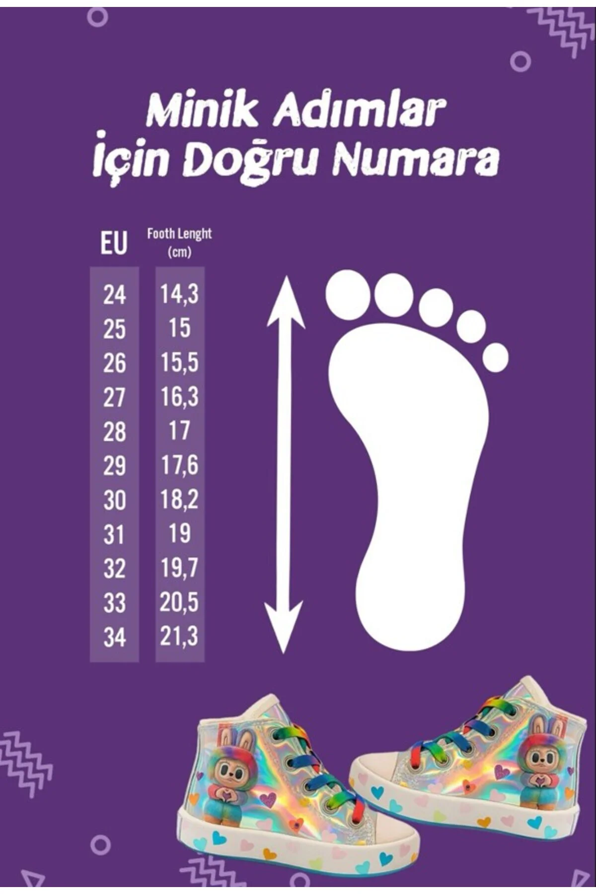 Hologram Gri Kız Çocuk Sneaker Spor Ayakkabı Hologram Gri Kız Çocuk Sneaker Spor Ayakkabı