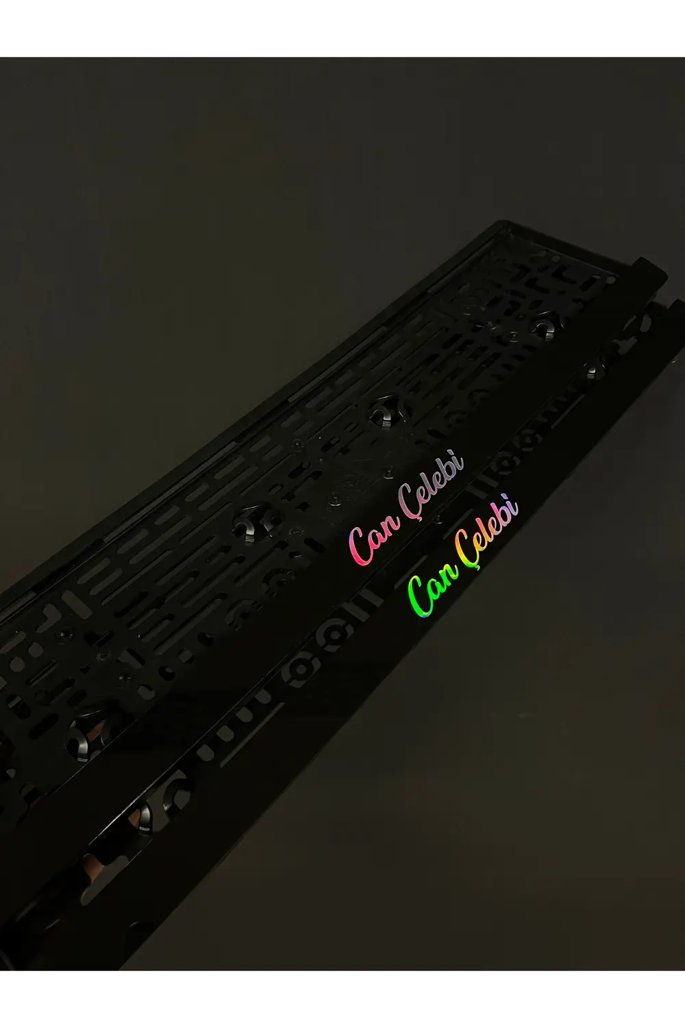 Hologram Takmatik Plakalık Premıum El Yazısı Model