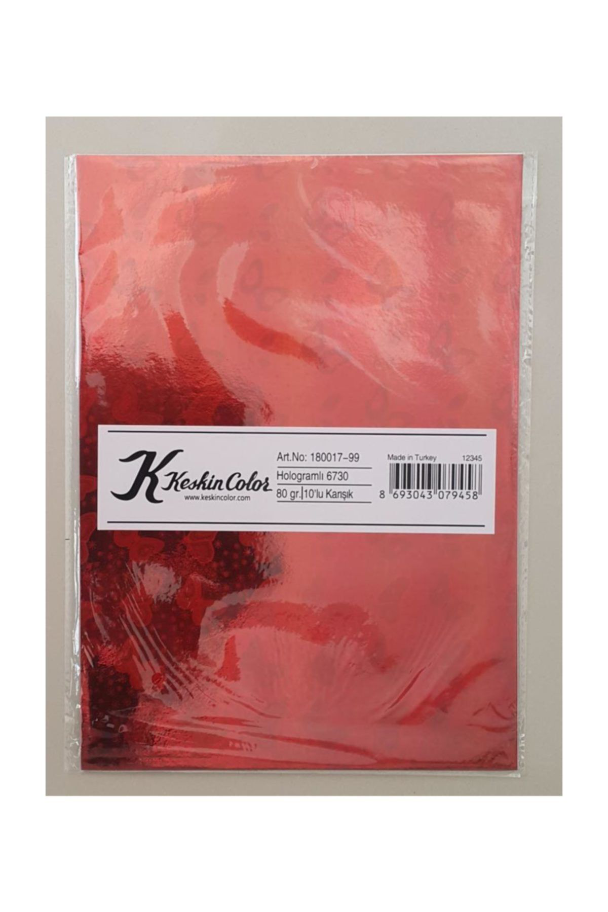 Keskin Color Hologramlı Elişi Kağıdı 6730 10 Lu