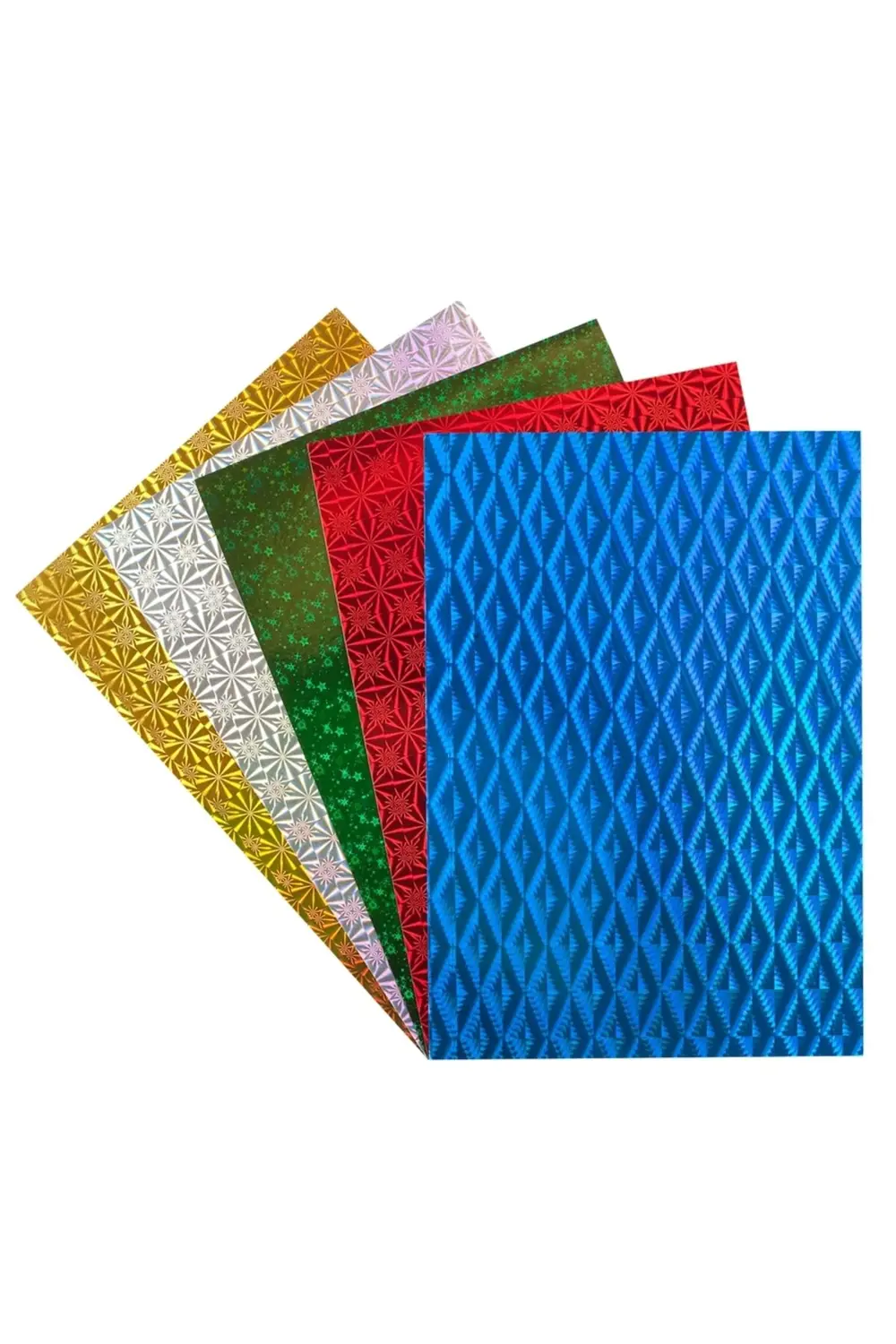 Hologramlı Karton A4 Karışık (10 LU POŞET)