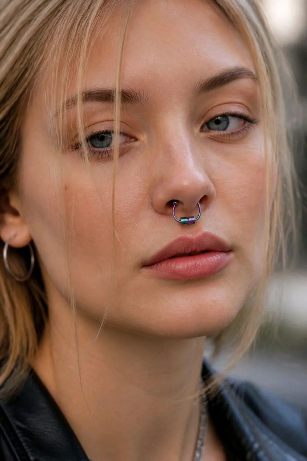 Hologramlı Mıknatıslı Burun Piercıng Hologramlı Mıknatıslı Burun Piercıng