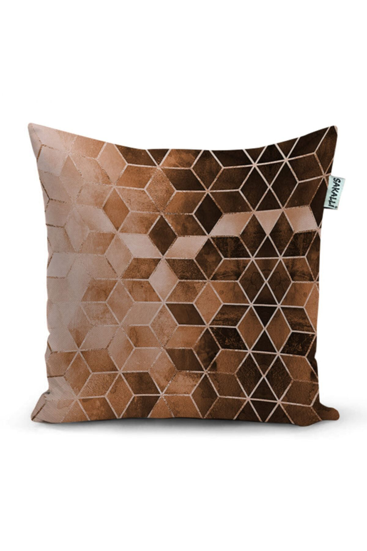 Sakallı Home 4Lü Kombin 3D Baskılı Dekoratif Kırlent Kılıfı