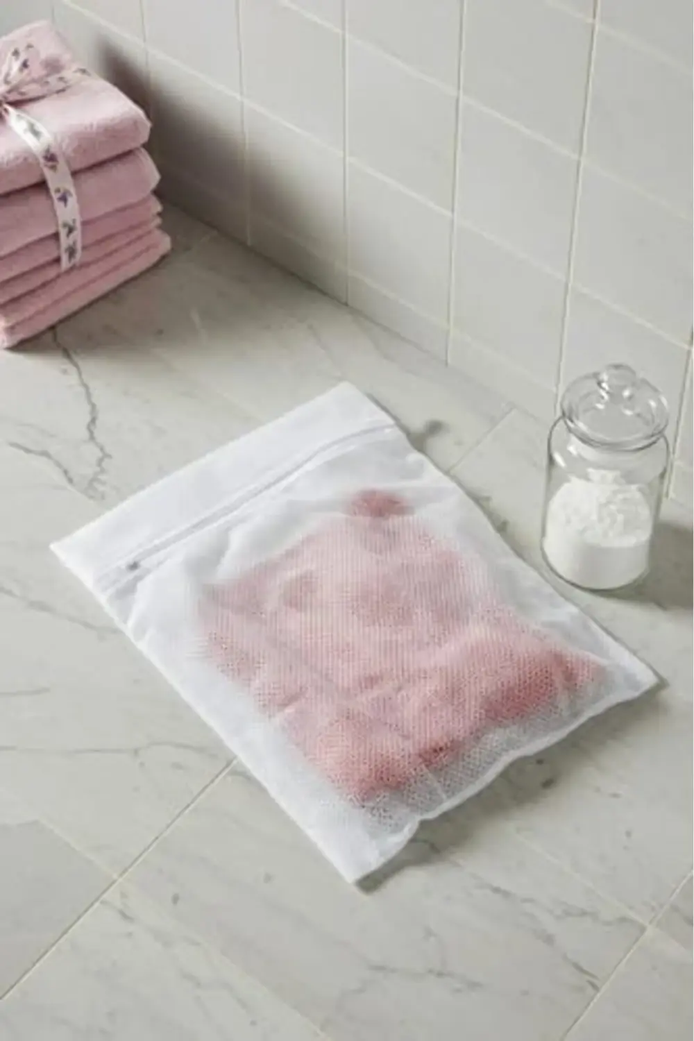 Home Elbise Yıkama Filesi Torbası 50x40 cm Yıkama Filesi Elbise K