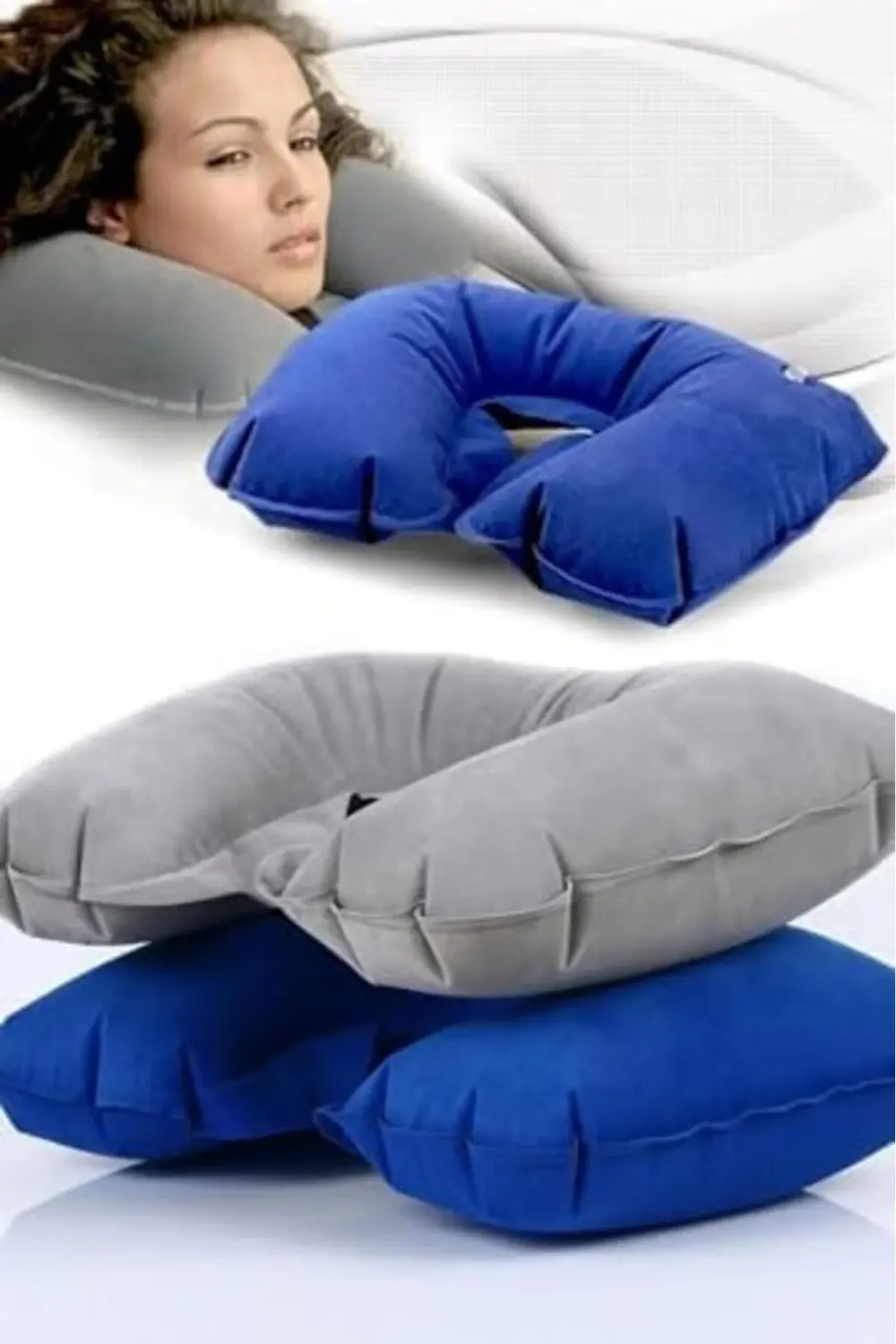 Home Şişme Seyahat Yastığı,Şişirilebilir Araba,Uçak Ve Yolculukla