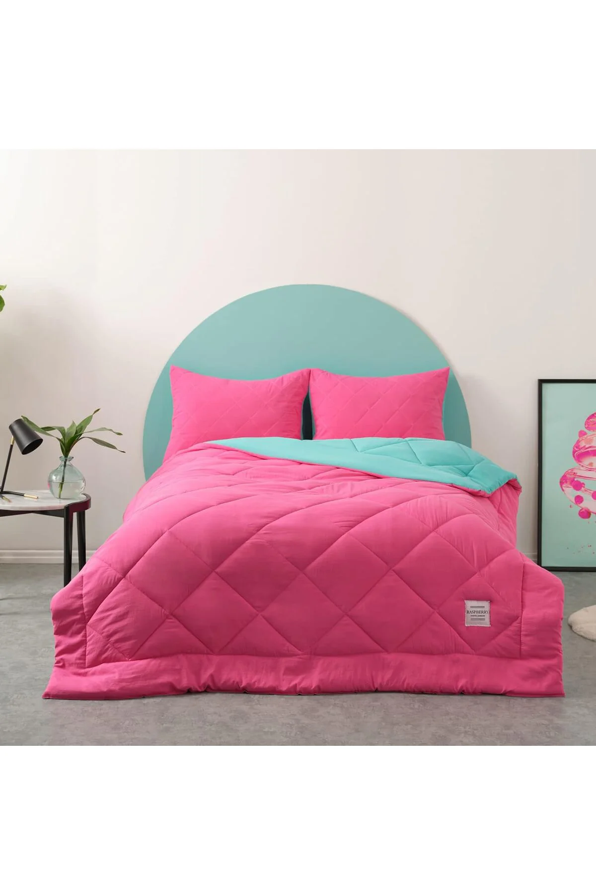 Home Smart Comfort Raspberry Çift Kişilik Uyku Seti BZRİO 1116346