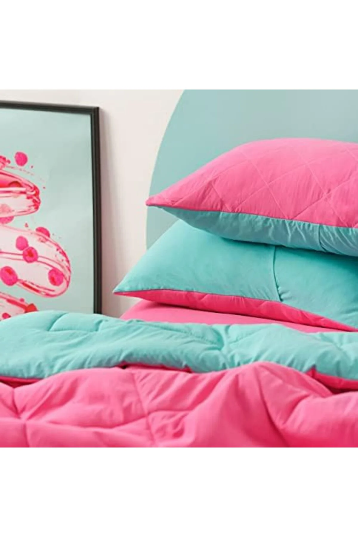 Home Smart Comfort Raspberry Çift Kişilik Uyku Seti BZRİO 1116346