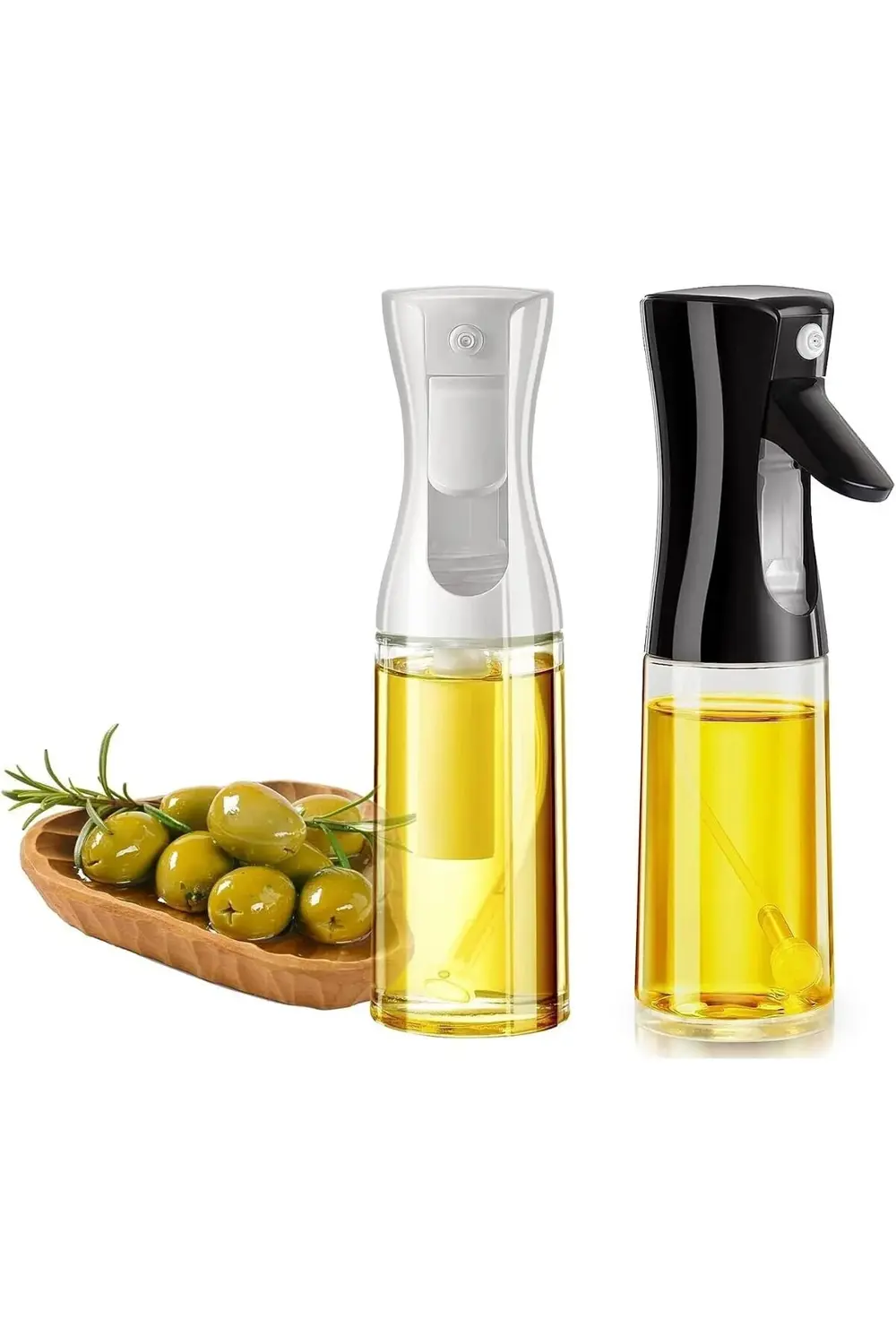 Home Sprey Yağdanlık Cam Şişe Yağ Püskürtücü 225 ml Airfryer Kıza